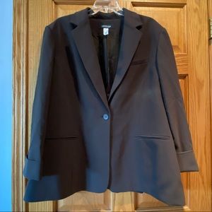 JONES NEW YORK Woman’s Dark Green Blazer Sz 20W